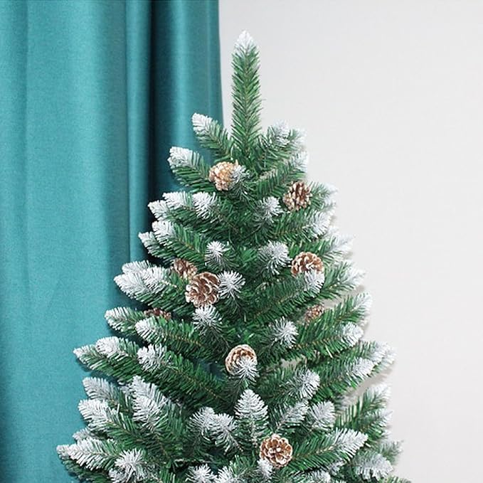 Sapin de Noël artificiel floqué de neige | 210 cm – Image 2
