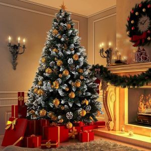 Sapin de Noël artificiel floqué de neige Sapin de Noël artificiel floqué de neige | 210 cm